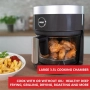 БЕЗ ТЕФЛОН - Стъклен Фритюрник Unold Air Fryer Glas, снимка 6