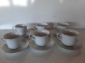 Сервиз за кафе от финен костен порцелан , снимка 3