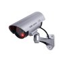 Фалшива камера за видеонаблюдение IR, светодиод с батерии, снимка 1