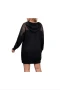 Дамска рокля/ суичър модерна, ежедневна, с качулка, , снимка 14