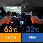 Сенник чадър за кола предпазва автомобила ви от силните слънчеви лъчи , снимка 8