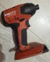Безчетков импакт Hilti SID 4-A22. 194 нютона. Само тяло. , снимка 2