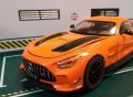 1:18 Метални коли: Mercedes-Benz AMG GT (C190) Black Series (Мерцедес-Бенц), снимка 2
