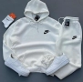 Nike бял мъжки ватиран екип , снимка 1