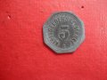 Стара немска монета жетон 1917 , снимка 1