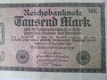 1000 райхсмарки 1922 г. Германия., снимка 4