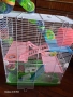 Голяма клетка за хамстери употребявана, снимка 1