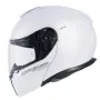 Каска модуларна MT Gecko бял гланц/черен мат мото мотор S/M/L/XL, снимка 6