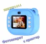 Детски фотоапарат Моментални снимки на хартия , снимка 1
