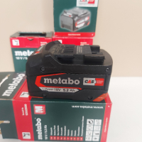 Нови батерии METABO 4Ah и 5,2Ah 18V, снимка 6 - Други инструменти - 44597423