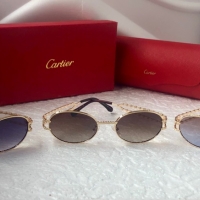 Cartier 2022 унисекс слънчеви очила елипса дамски мъжки, снимка 13 - Слънчеви и диоптрични очила - 36092760
