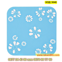 Подложка тип килимче за котешки фонтан - силиконова - КОД 3046, снимка 2 - Други стоки за животни - 44744920