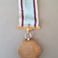 Сребърен позлата емайл Медал Орден Масонски Англия Бирмингам 1, снимка 6 - Антикварни и старинни предмети - 42484286