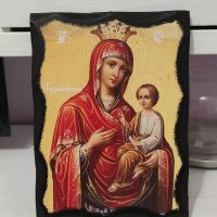 Икона Света Богородица Царица 20х27см., снимка 1 - Икони - 41621759
