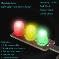 Мини светофар, LED дисплей модул, снимка 4 - Друга електроника - 35797192
