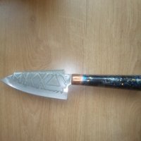 продавам мини нож за мезета, снимка 1 - Ножове - 41546213