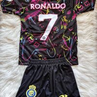 ПОСЛЕДНА БРОЙКА!! Детски футболен екип Ал Насър Роналдо Al Nassr Ronaldo, снимка 2 - Детски комплекти - 41406715