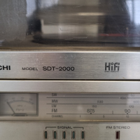 Vintage ретро стерио система Hitachi SDT-2000 с колони, снимка 2 - Антикварни и старинни предмети - 44526211