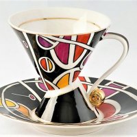 Чаши за кафе от порцелан , снимка 2 - Чаши - 28632381