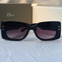 Dior 2023 дамски слънчеви очила правоъгълни 2 цвята, снимка 6 - Слънчеви и диоптрични очила - 41957333