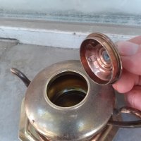 Масивно бронзово чайниче, снимка 4 - Декорация за дома - 41884255