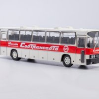 Ikarus 250.59 автобус 1977 - мащаб 1:43 на Съветски Автобуси нов в кутия Икарус от метал, снимка 1 - Колекции - 37865239