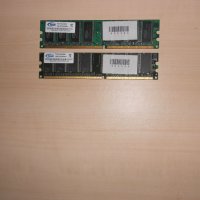 197.Ram DDR 400MHz,PC-3200,1Gb,Team.Kит 2 Броя, снимка 1 - RAM памет - 41334686