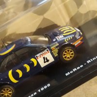 SUBARU IMPREZA 1995 McRae-Ringer.Ixo Deagostini 1.43 scale., снимка 4 - Колекции - 41967814