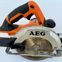 AEG BKS 18 - Акумулаторен ръчен циркуляр 2x18V 4.0Ah, снимка 2 - Други инструменти - 44914608