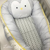 - 20% Limited! Преносимото легло/ Baby Nest със сладко Пингвинче, снимка 6 - Мебели за детската стая - 36020813
