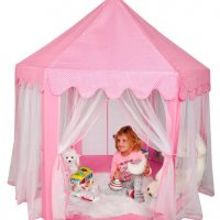 ПРОМОЦИЯ! Детска палатка - замък + чанта за съхранение, снимка 2 - Други - 39997074