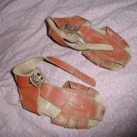 стари детски обувки, снимка 3 - Антикварни и старинни предмети - 41608449