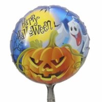 Хелоуин Тиква духче Halloween кръгъл фолио фолиев балон хелий или въздух парти рожден, снимка 1 - Други - 42152338