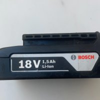 BOSCH GBA 18V 1.5Ah - Литиево-йонна батерия, снимка 3 - Други инструменти - 41365245