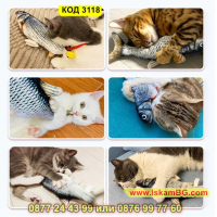 Мърдаща се рибка за котки тип играчка - КОД 3118, снимка 6 - За котки - 44823602