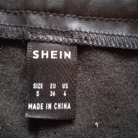 Кожен панталон Shein , снимка 4 - Панталони - 42613380