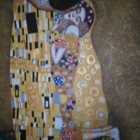 Маслена картина густав Климт , снимка 2 - Картини - 35722432
