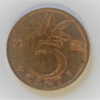 5 цента Нидерландия, снимка 5 - Нумизматика и бонистика - 39227125