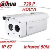 Dahua DH-HAC-HDW1000B HD-CVI Водоустойчива 1 Mегапиксел 720P Full HD Камера с 50 Метра Нощно Виждане, снимка 1 - HD камери - 41530020