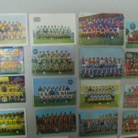 № 7068 лот 21 броя стари календарчета - футболни отбори, снимка 7 - Други ценни предмети - 41499975