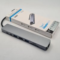 Multi USB C HUB докинг станции, снимка 1 - Лаптоп аксесоари - 38043579