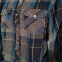 Мъжка риза с дълъг ръкав Engbers, L/XL, снимка 2 - Ризи - 42324270