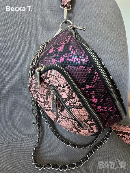 Steve Maddem, кожена чанта, банан с верига, която се откача, снимка 1