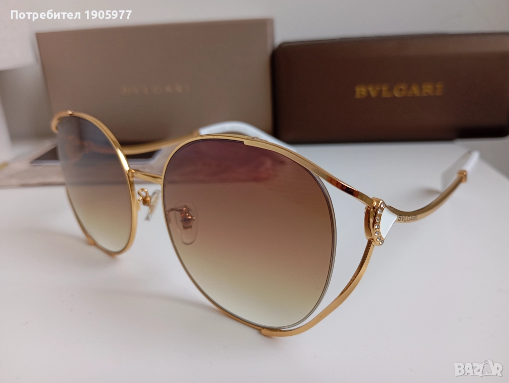 BVLGARI Diva Dream Fan BV6181B – Оригинални дамски слънчеви очила, нови, снимка 1