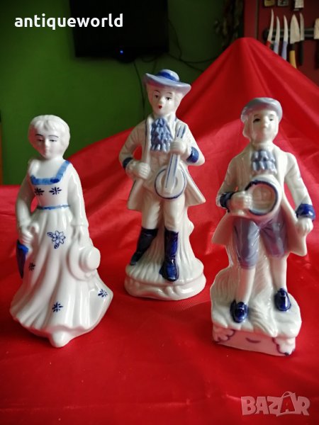 Красиви БАРОКОВИ Порцеланови Статуетки .Фигура , Статуетка, снимка 1