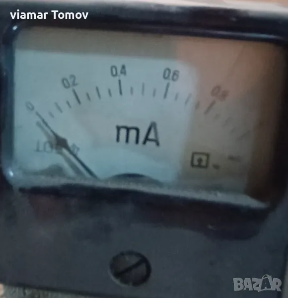 Амперметри на обхват 1мА, снимка 1