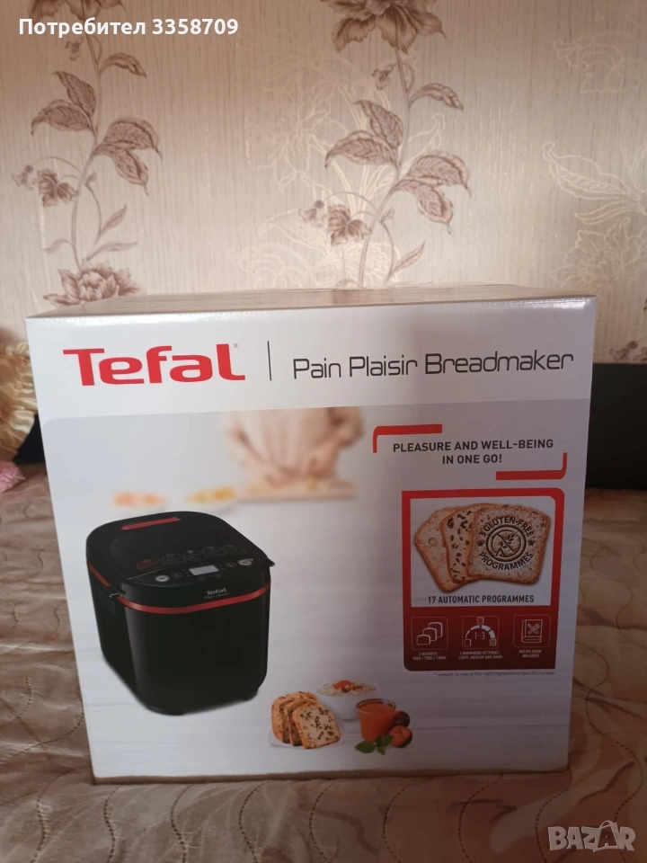 Xneбonekapна Tefal, снимка 1