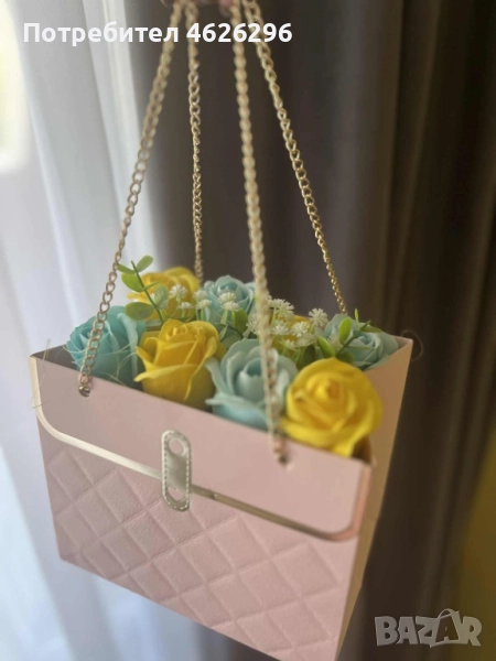 Букет от сапунени рози, снимка 1