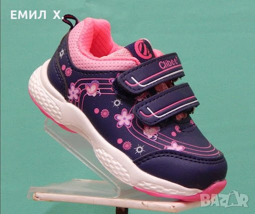Детски маратонки  на фирма Cllibee  f-708 сини, снимка 1