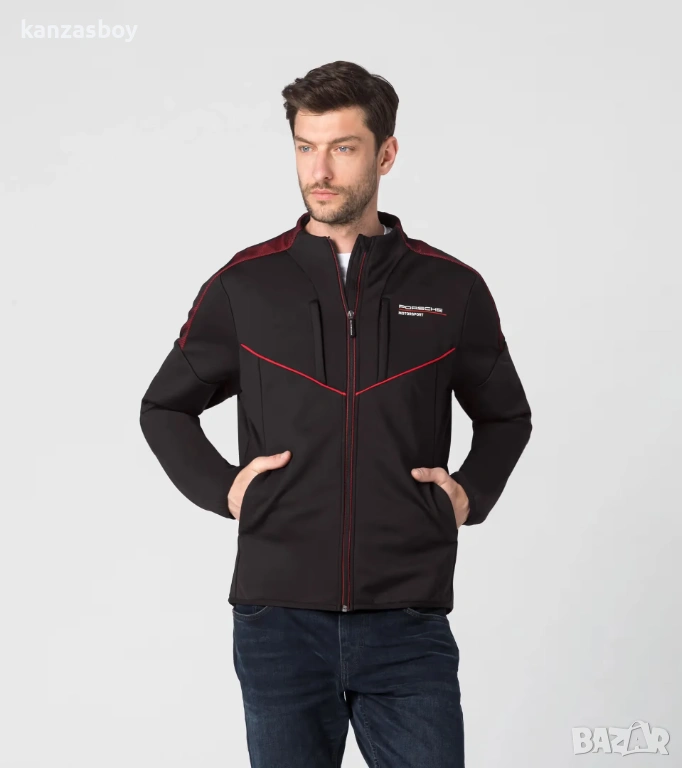 porsche design Lightweight softshell men's jacket - мъжко софтшел яке КАТО НОВО Л, снимка 1